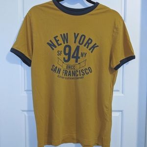 Used yellow t-shirt